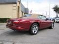 Carnival Red 2000 Jaguar XK XK8 Convertible Exterior
