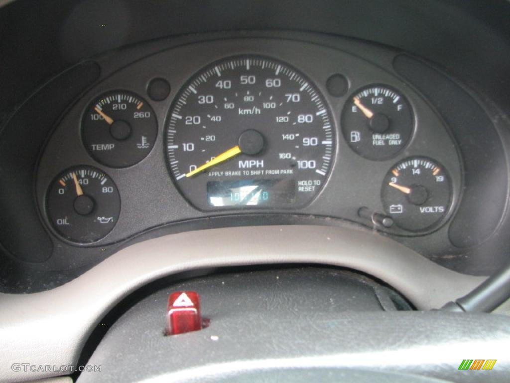 1999 Chevrolet S10 Regular Cab Gauges Photo #39779396