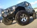 2008 Steel Blue Metallic Jeep Wrangler Unlimited X 4x4  photo #1