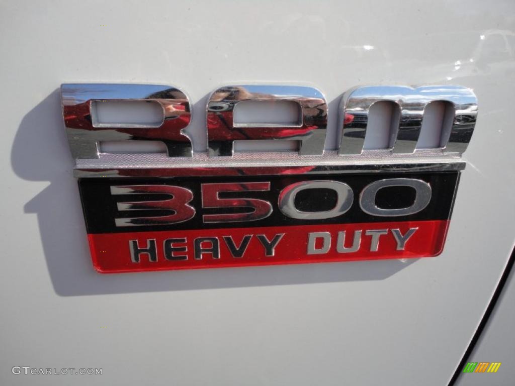 2011 Dodge Ram 3500 HD ST Crew Cab 4x4 Dually Marks and Logos Photo #39780156