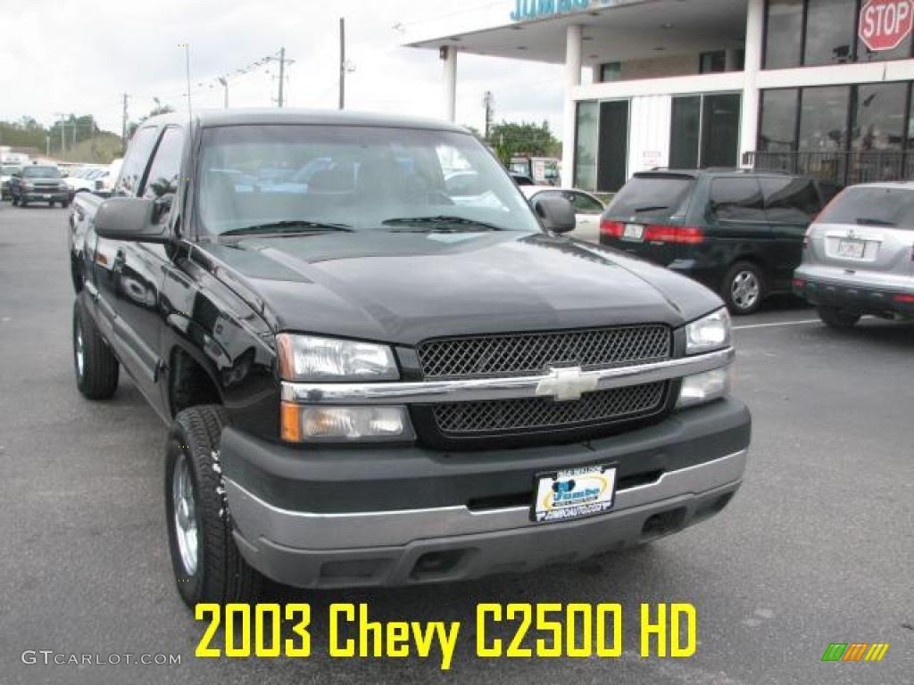 Black Chevrolet Silverado 2500HD