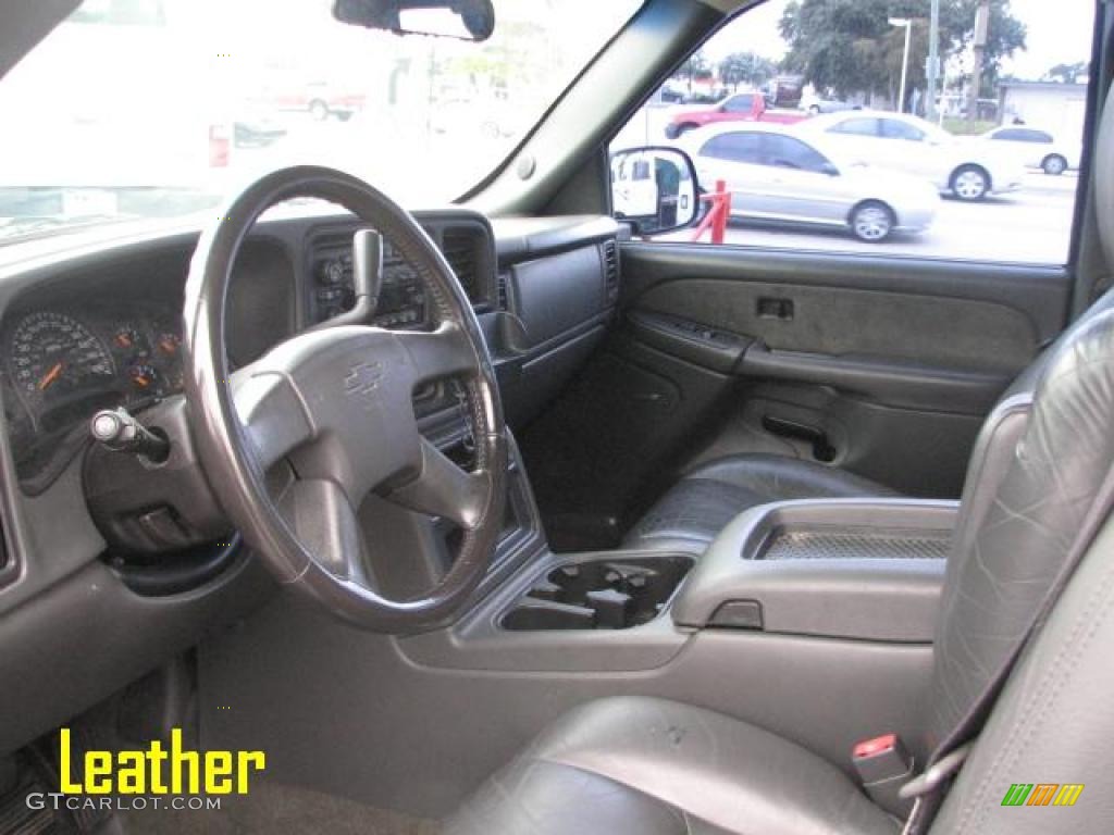 2003 Silverado 2500HD LT Extended Cab - Black / Dark Charcoal photo #11