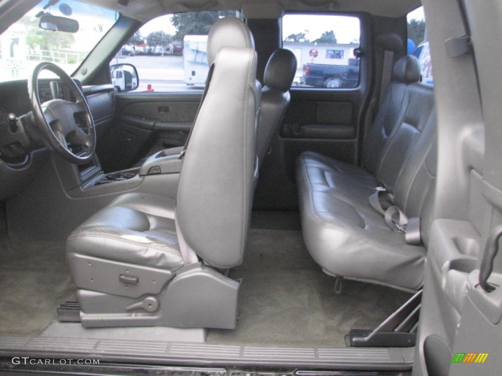 2003 Silverado 2500HD LT Extended Cab - Black / Dark Charcoal photo #13