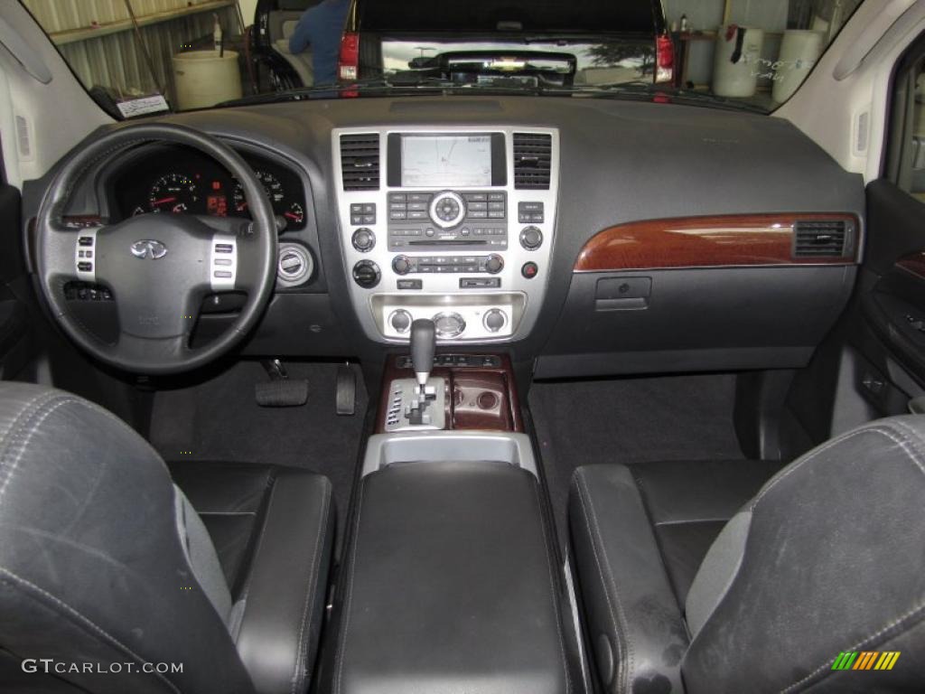 Graphite Interior 2010 Infiniti QX 56 4WD Photo #39780620