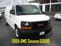 Summit White 2005 GMC Savana Van 3500 Extended Cargo