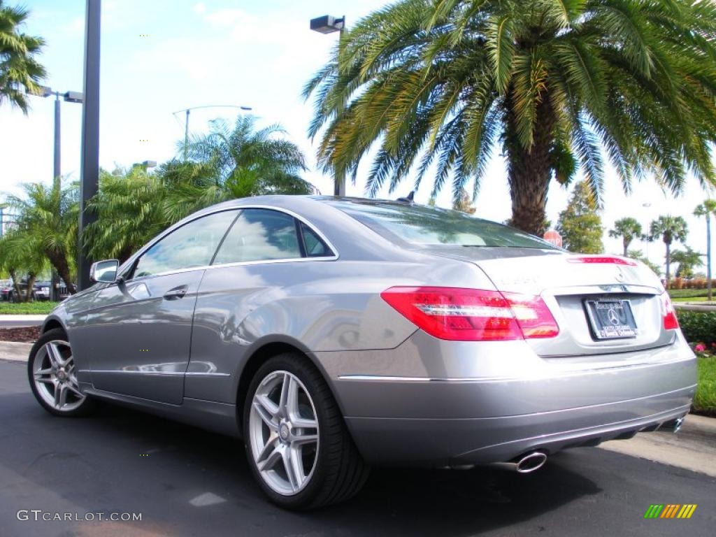 Palladium Silver Metallic 2011 Mercedes-Benz E 350 Coupe Exterior Photo #39781610