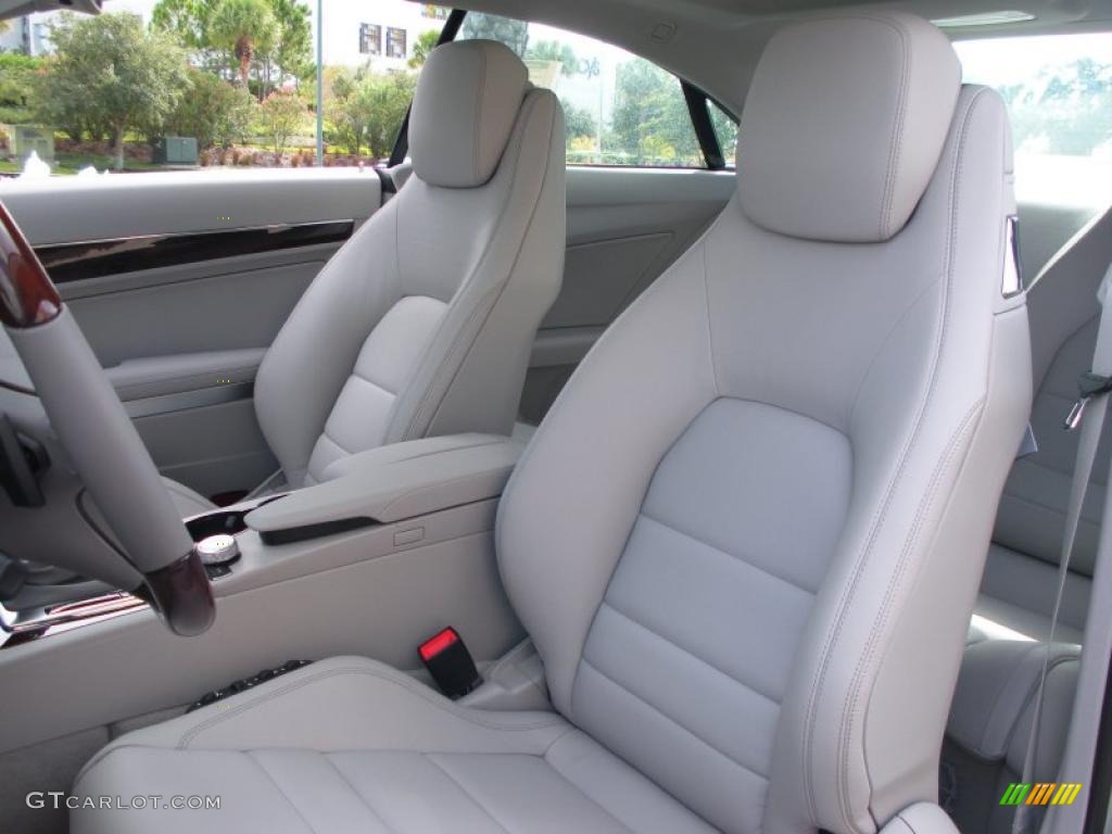 Ash/Dark Grey Interior 2011 Mercedes-Benz E 350 Coupe Photo #39781678