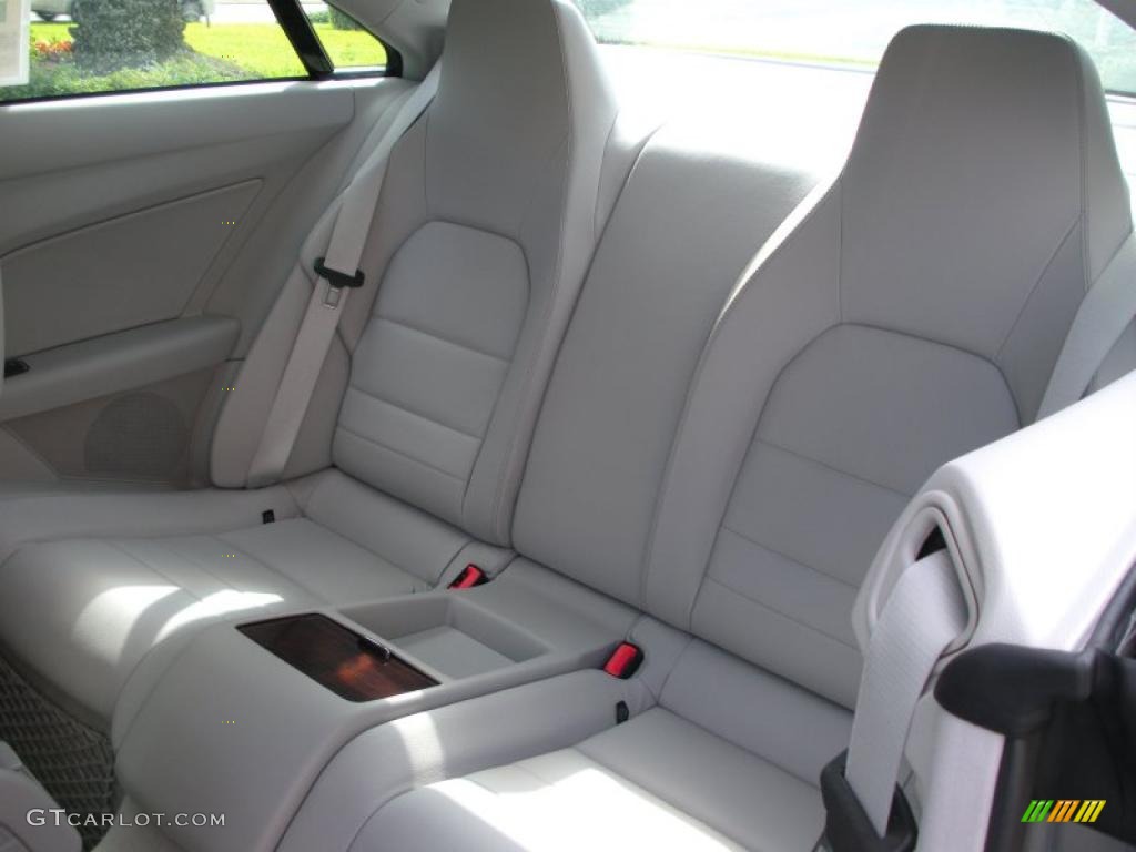 Ash/Dark Grey Interior 2011 Mercedes-Benz E 350 Coupe Photo #39781694