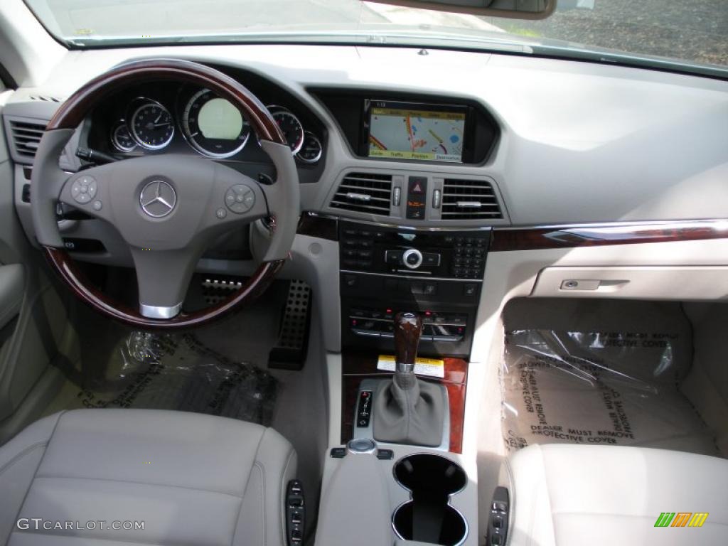 2011 Mercedes-Benz E 350 Coupe Ash/Dark Grey Dashboard Photo #39781738