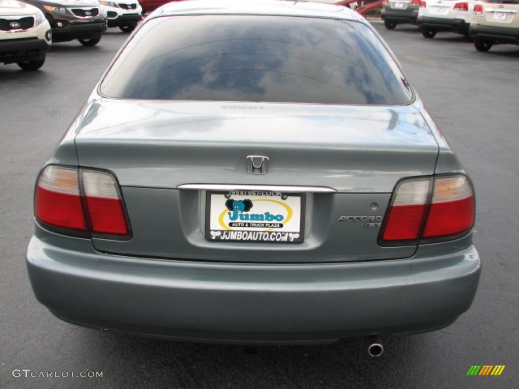 1996 Accord LX Sedan - Sage Green Metallic / Gray photo #8
