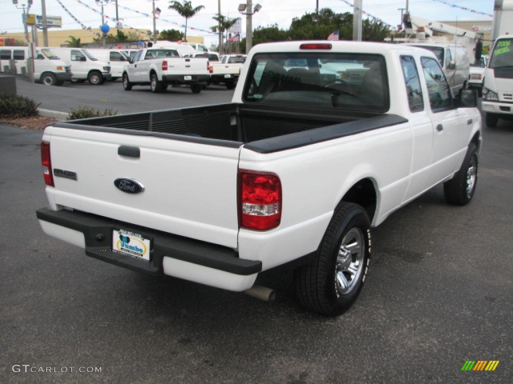 2006 Ranger XLT SuperCab - Oxford White / Medium Dark Flint photo #7