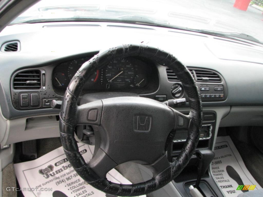 1996 Accord LX Sedan - Sage Green Metallic / Gray photo #16
