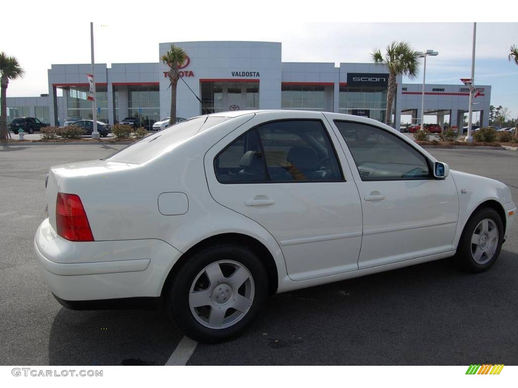 2001 Jetta GLS Sedan - Snow White / Grey photo #5