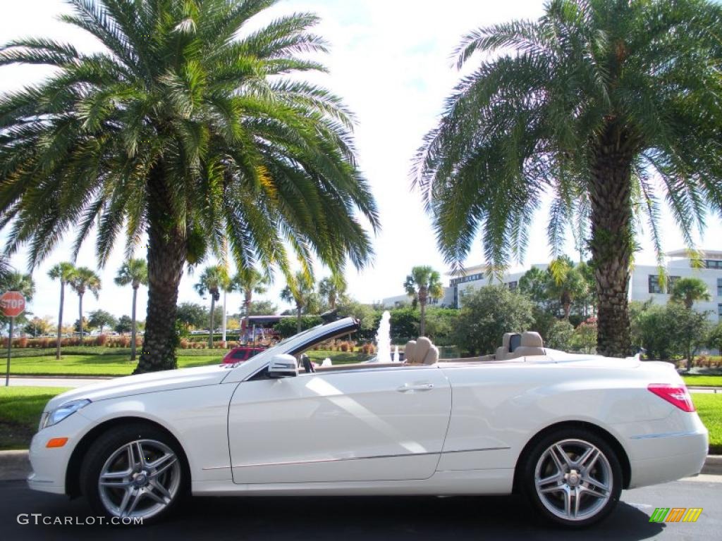 Arctic White 2011 Mercedes-Benz E 350 Cabriolet Exterior Photo #39782450