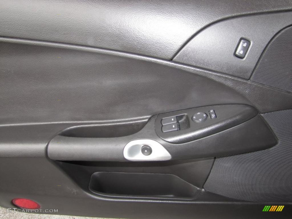 2008 Chevrolet Corvette Coupe Ebony Door Panel Photo #39782986