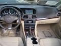 Almond/Mocha 2011 Mercedes-Benz E 550 Cabriolet Dashboard
