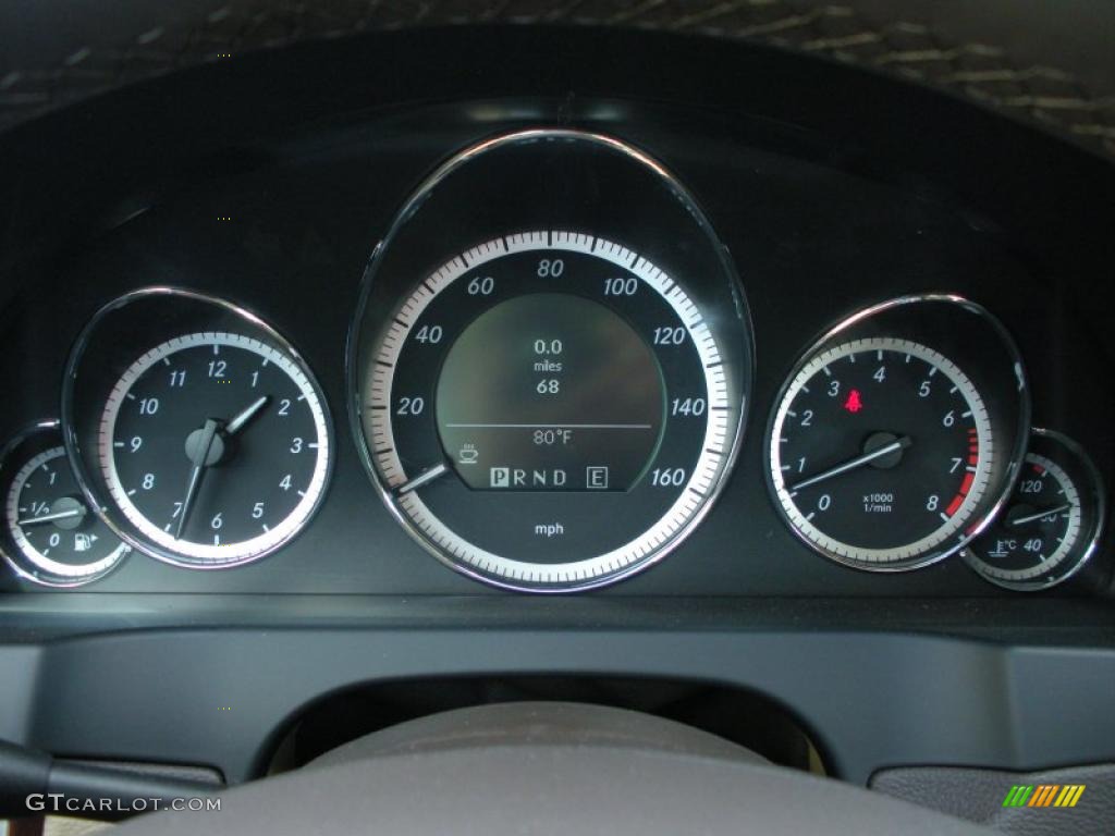 2011 Mercedes-Benz E 550 Cabriolet Gauges Photo #39783074