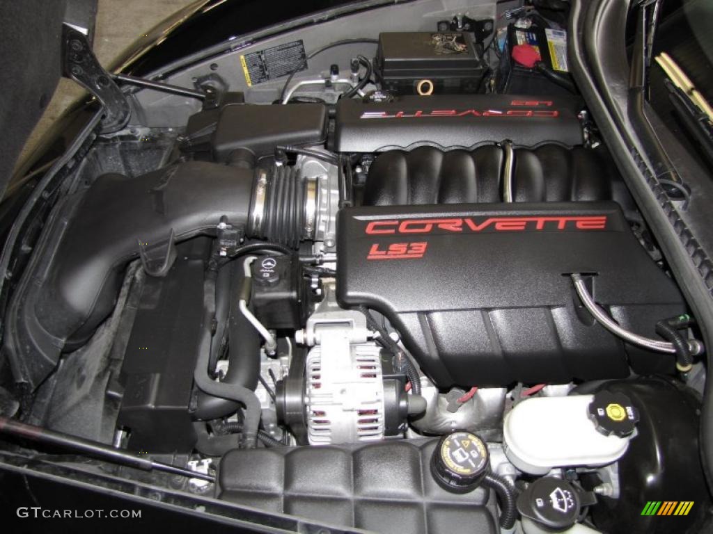 2008 Chevrolet Corvette Coupe 6.2 Liter OHV 16-Valve LS3 V8 Engine Photo #39783122