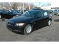 2006 Jet Black BMW 3 Series 325xi Sedan  photo #1