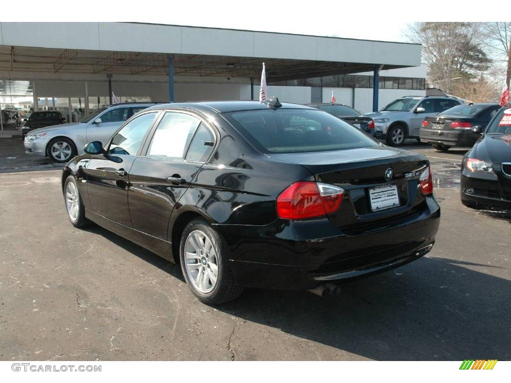 2006 3 Series 325xi Sedan - Jet Black / Black photo #3