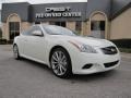 2008 Ivory Pearl White Infiniti G 37 S Sport Coupe  photo #1