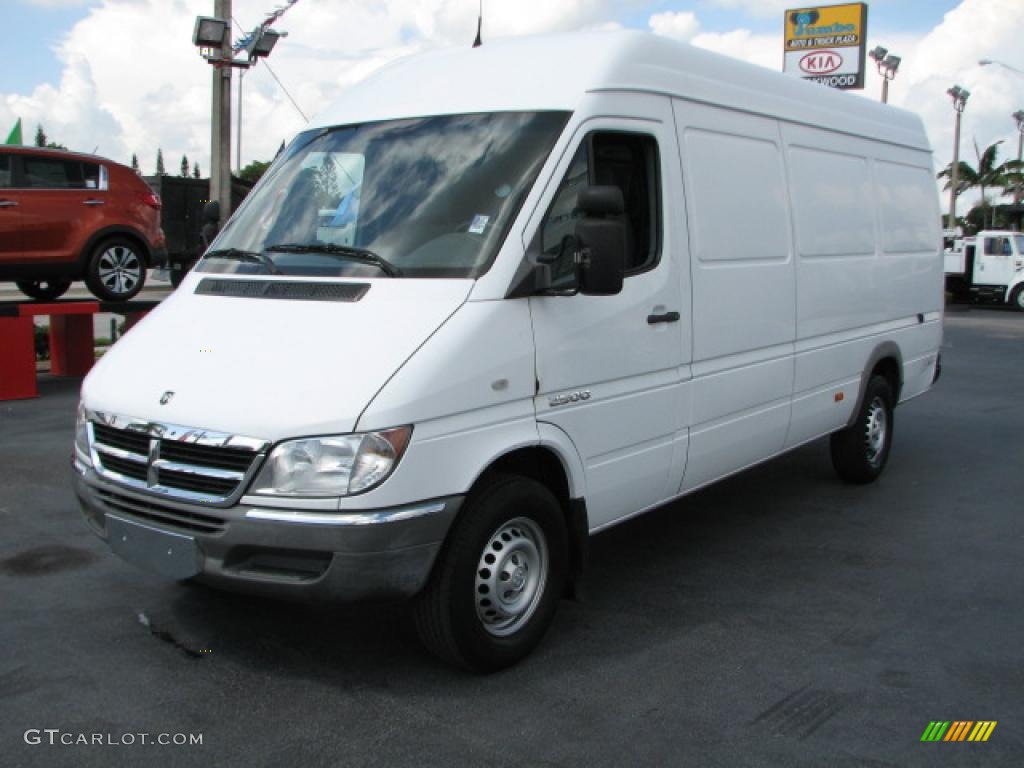 Arctic White 2005 Dodge Sprinter Van 2500 High Roof Cargo Exterior Photo #39784338