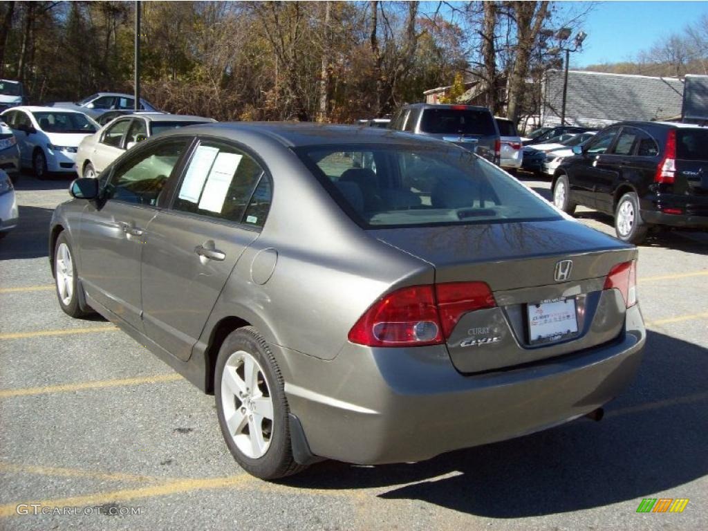Galaxy Gray Metallic 2008 Honda Civic EX Sedan Exterior Photo #39784562