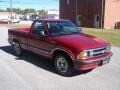 1997 Cherry Red Metallic Chevrolet S10 Regular Cab  photo #3