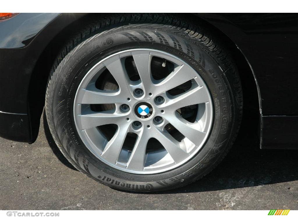 2006 3 Series 325xi Sedan - Jet Black / Black photo #16