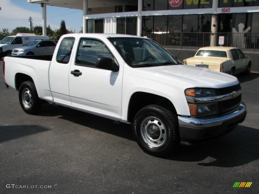 Summit White 2006 Chevrolet Colorado LS Extended Cab Exterior Photo #39785558