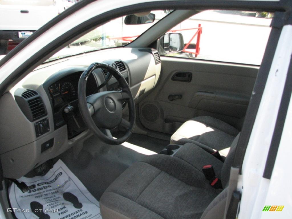 Medium Pewter Interior 2006 Chevrolet Colorado LS Extended Cab Photo #39785722