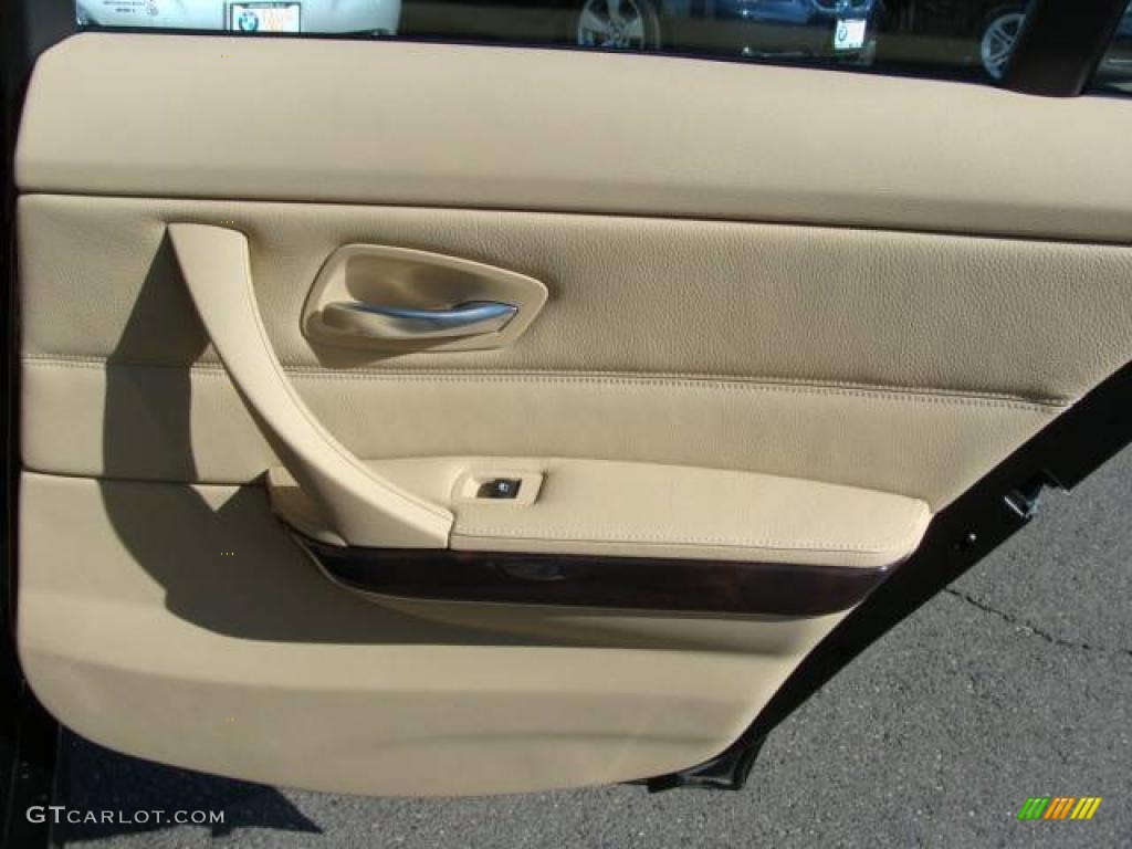 2006 3 Series 325xi Sedan - Jet Black / Beige photo #19