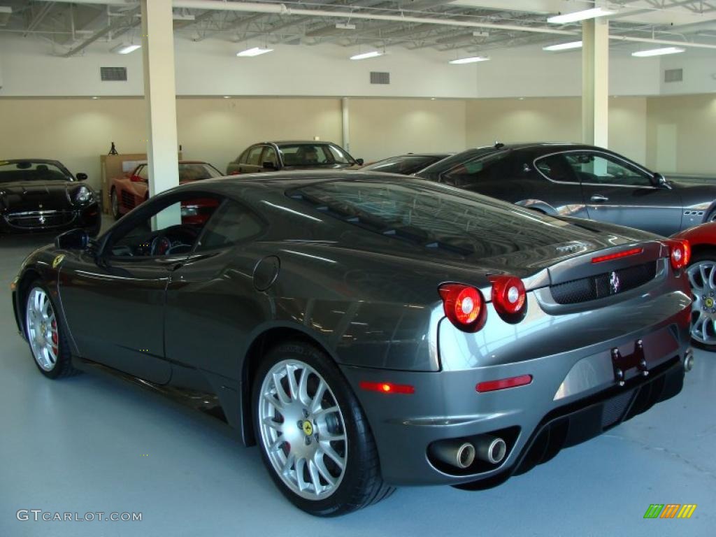 Grigio Silverstone (Dark Grey Metallic) 2006 Ferrari F430 Coupe F1 Exterior Photo #39786814