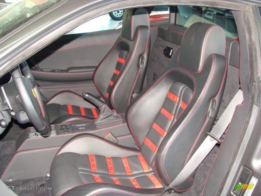 Nero/Rosso Interior 2006 Ferrari F430 Coupe F1 Photo #39786898
