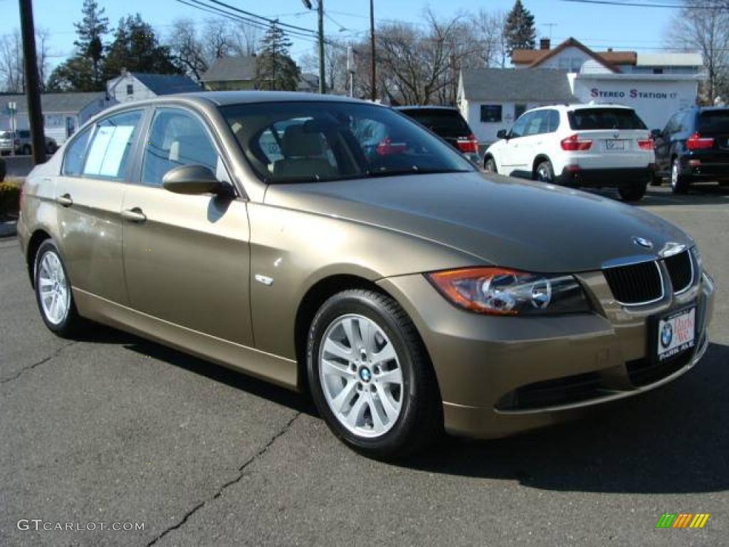 2006 3 Series 325i Sedan - Sonora Metallic / Beige photo #2