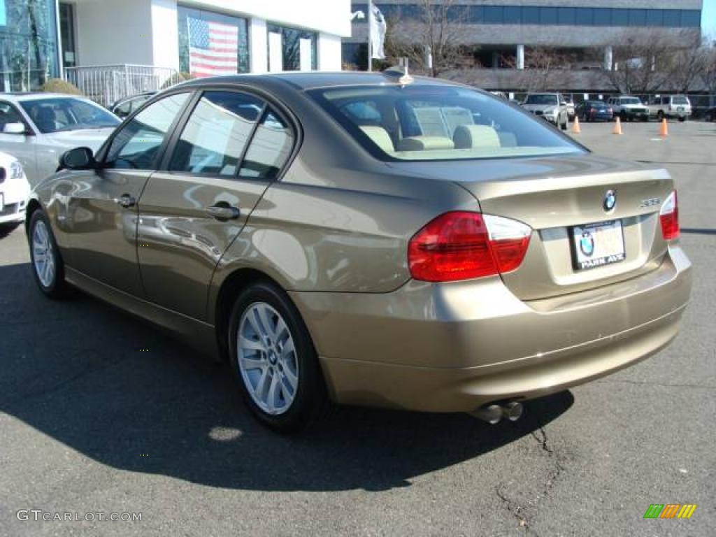 2006 3 Series 325i Sedan - Sonora Metallic / Beige photo #6