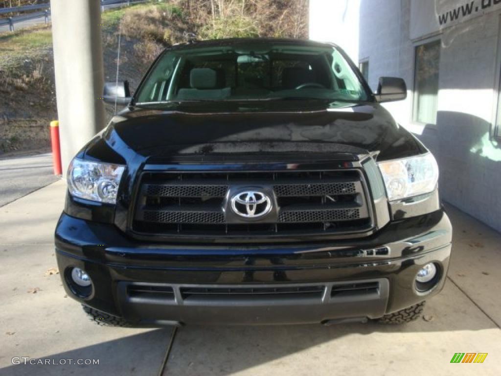 2011 Tundra TRD Rock Warrior Double Cab 4x4 - Black / Black photo #6