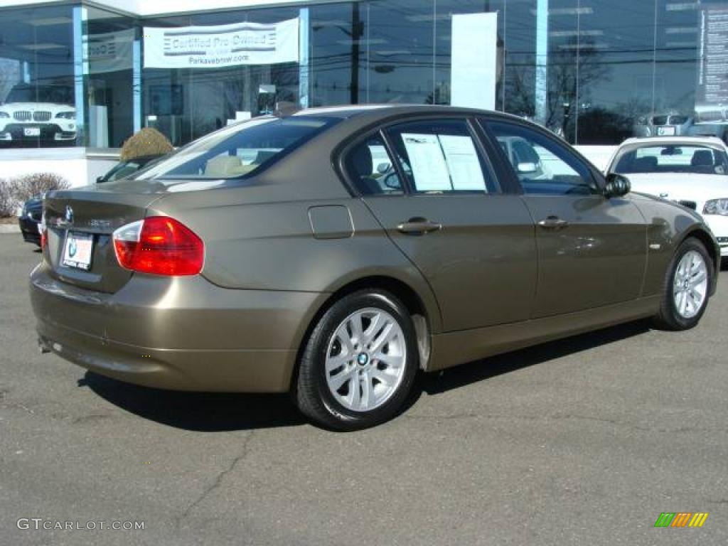 2006 3 Series 325i Sedan - Sonora Metallic / Beige photo #8