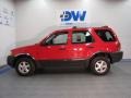 2001 Bright Red Metallic Ford Escape XLS V6 4WD  photo #5