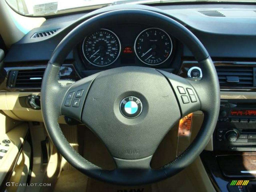 2006 3 Series 325i Sedan - Sonora Metallic / Beige photo #13