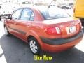 Sunset Orange - Rio LX Sedan Photo No. 5