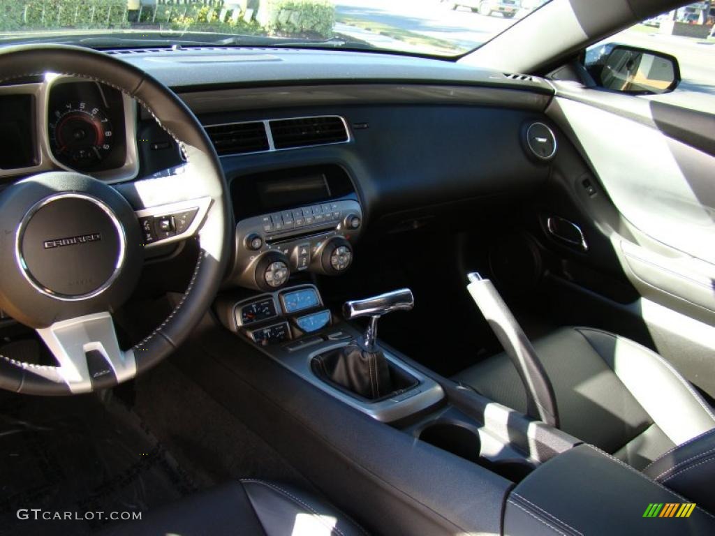 Black Interior 2010 Chevrolet Camaro SS/RS Coupe Photo #39789302