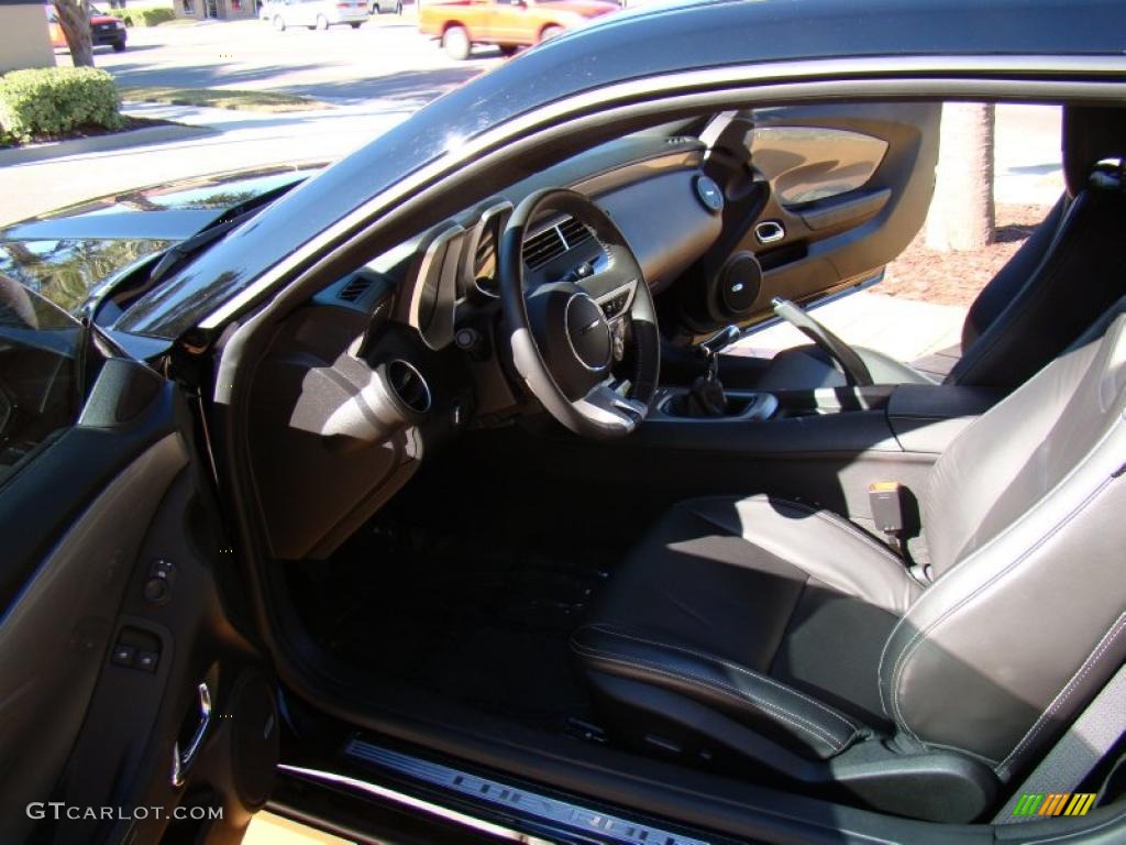 Black Interior 2010 Chevrolet Camaro SS/RS Coupe Photo #39789382