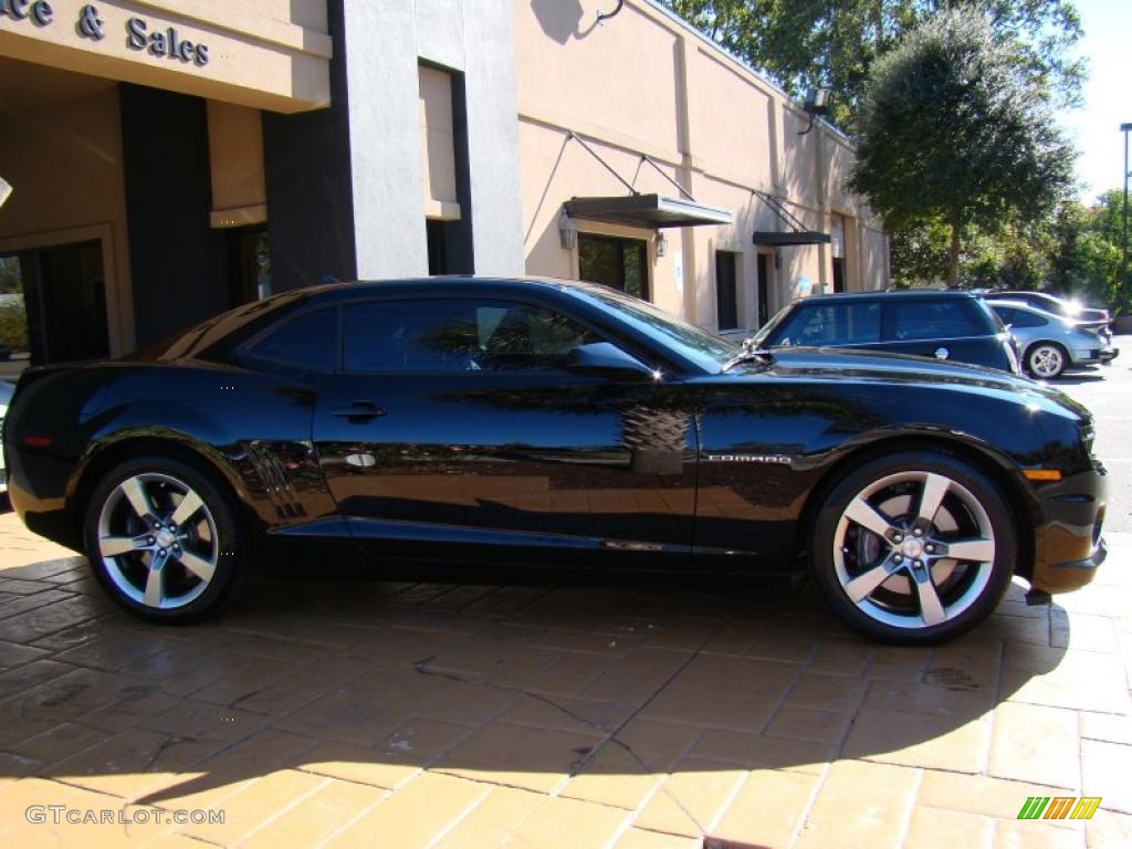 Black 2010 Chevrolet Camaro SS/RS Coupe Exterior Photo #39789582
