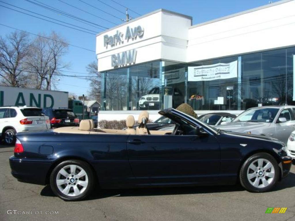 2006 3 Series 325i Convertible - Monaco Blue Metallic / Sand photo #1