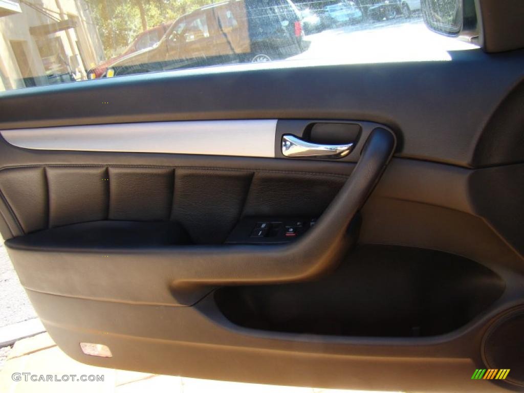 2003 Accord EX-L Coupe - Satin Silver Metallic / Black photo #19