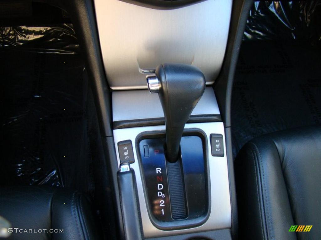 2003 Accord EX-L Coupe - Satin Silver Metallic / Black photo #21
