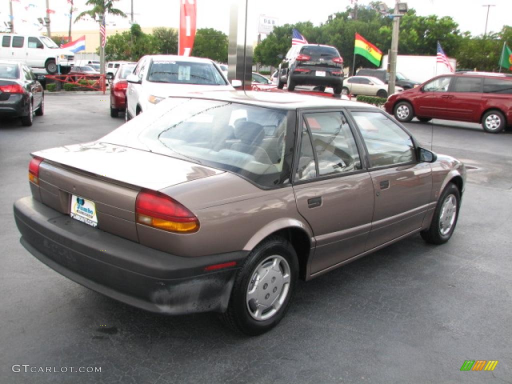 1992 S Series SL1 Sedan - Dark Antelope Metallic / Beige photo #9