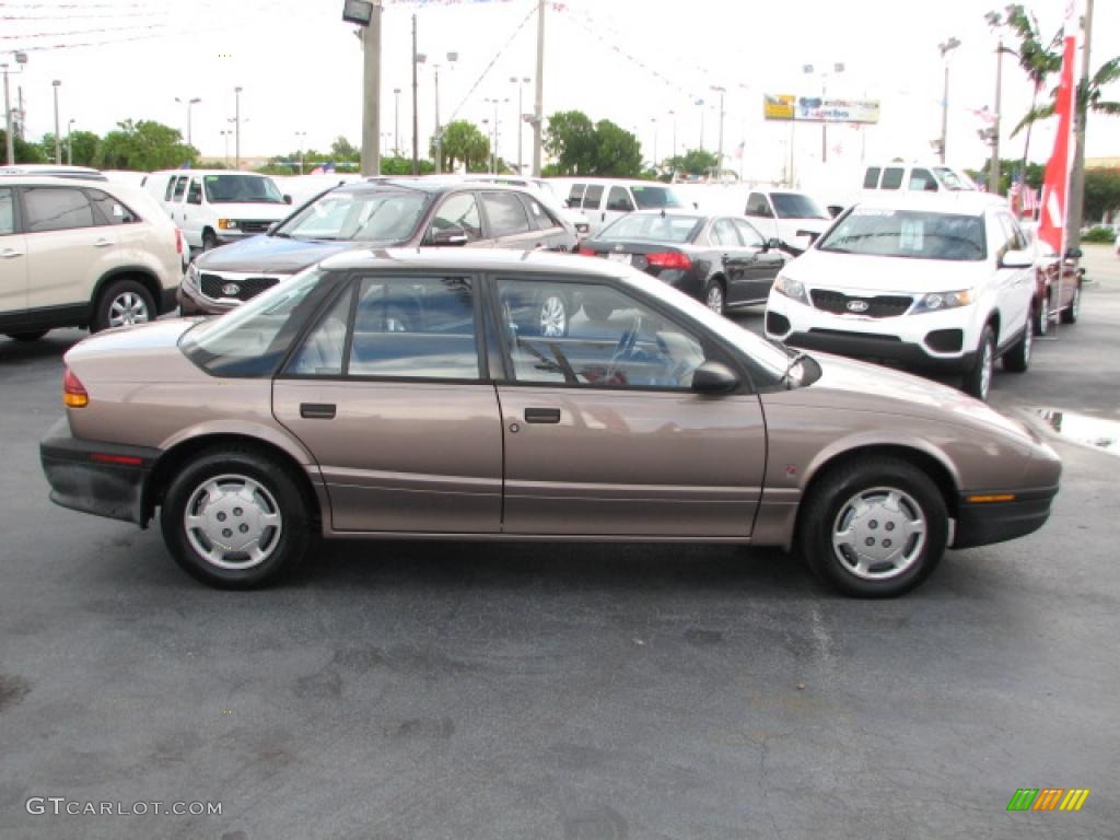 1992 S Series SL1 Sedan - Dark Antelope Metallic / Beige photo #10