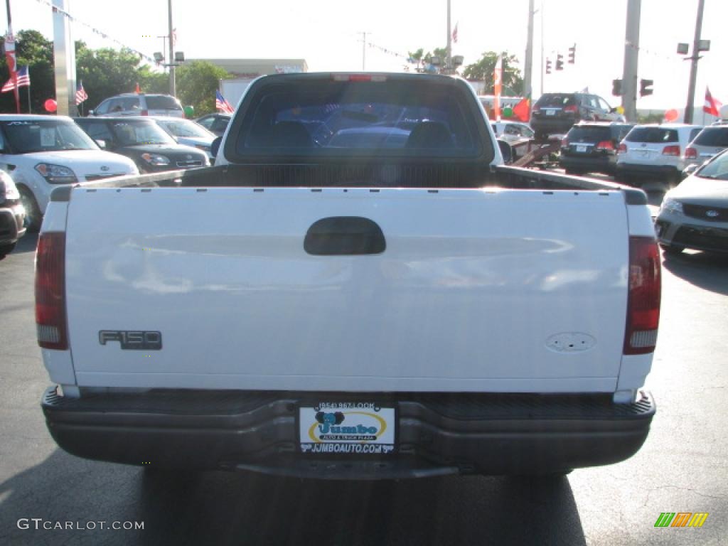 2004 F150 XL Heritage Regular Cab - Oxford White / Heritage Graphite Grey photo #7